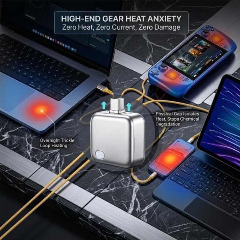 AI Auto-Disconnect 140W Fast Charger