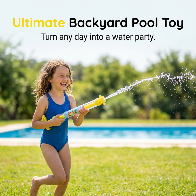 🔫 LIMITED-TIME 50% OFF! ✨ LED Rainbow Water Gun – Day & Night, Leak-Proof, Child-Safe 🌈