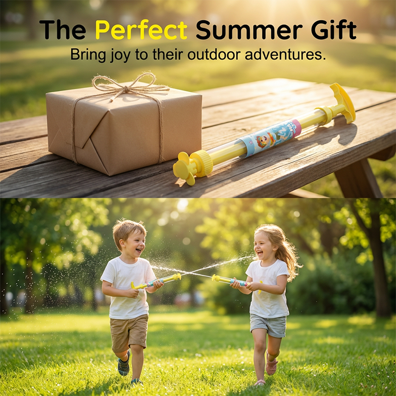🔫 LIMITED-TIME 50% OFF! ✨ LED Rainbow Water Gun – Day & Night, Leak-Proof, Child-Safe 🌈