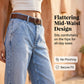 👖 LIMITED-TIME 50% OFF! ✨ Women's Cropped Barrel Jeans – High Waisted, Wide Leg, Vintage ✨