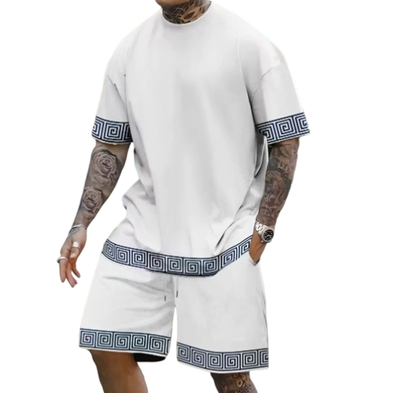 🌿 LIMITED-TIME 50% OFF! ✨ Short Sleeve & Shorts Set – Breathable, Oversized ✨