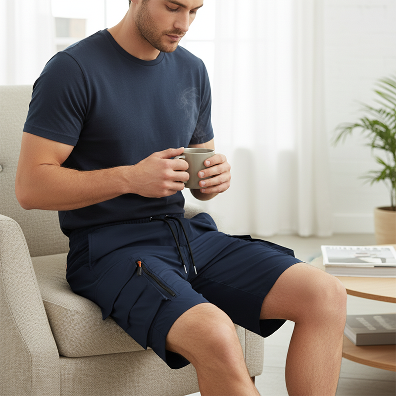 🩳49% OFF! ✨ Quick-drying men's cargo shorts – with multiple pockets, lightweight ✨