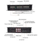 4-Channel Car Audio Amplifier
