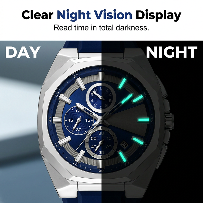 Men's Multifunction Chronograph Sports Watch