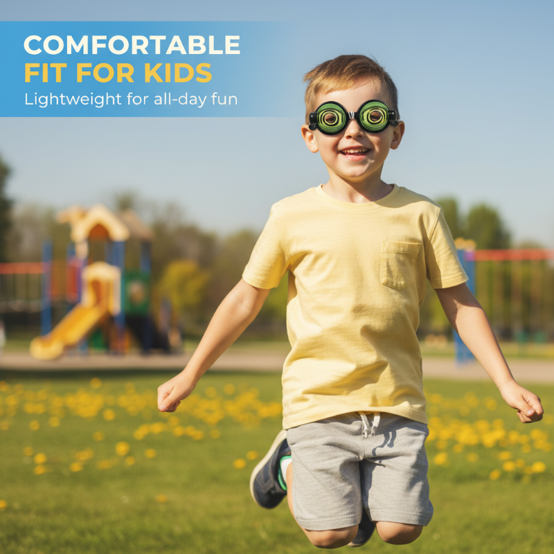 👓Crazy Glasses – Pull-String Blinking Eyes, Silly, Fun, Party Favor 🎉
