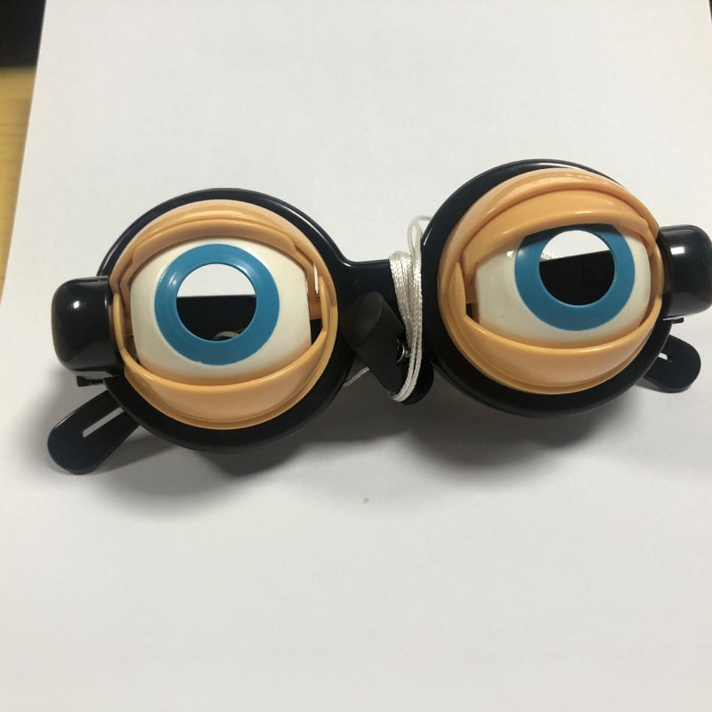 👓Crazy Glasses – Pull-String Blinking Eyes, Silly, Fun, Party Favor 🎉