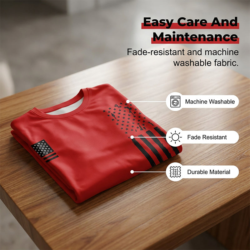 Men's Casual Fit Long-Sleeve Tops
