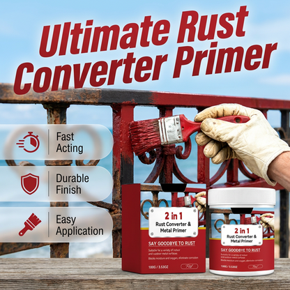 2-in-1 Rust Converter and Metal Primer