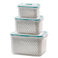 🥗 🧊 2 in 1 Draining Fresh-Keep Food Container – Airtight & Microwave Safe – Fridge Essential 🔒
