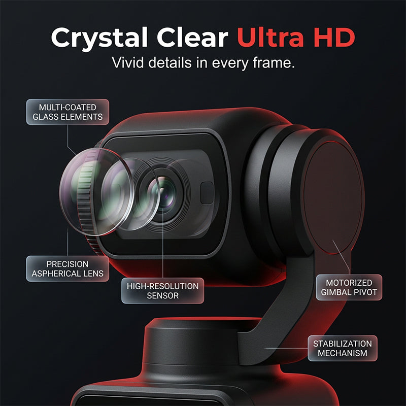 Rotatable Lens Anti-Shake Action Camera