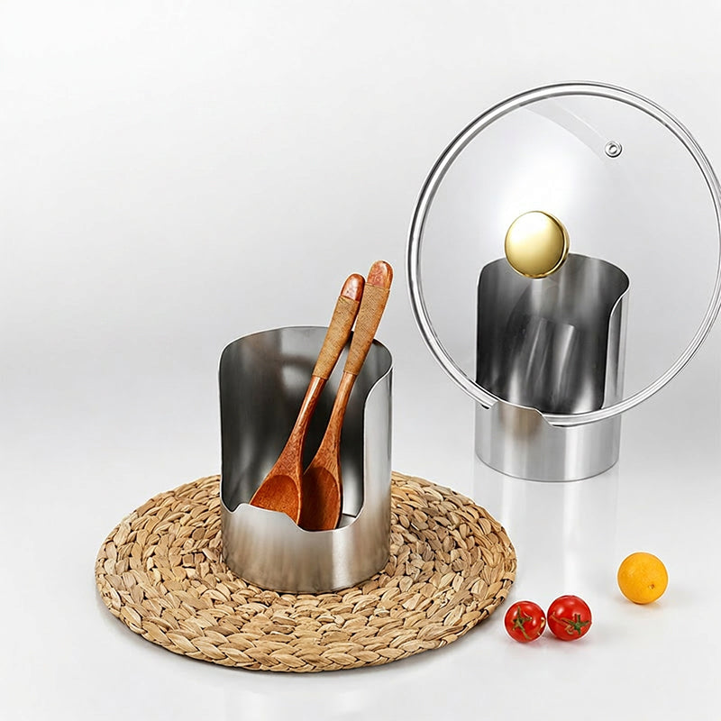 🍳 50% OFF NOW! 🧺 Multi‑Functional Kitchen Utensil Holder – Stainless steel, space-saving & sturdy – Keeps countertops tidy & organized ✨