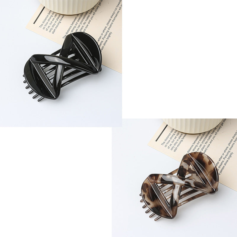 Figure-Eight Hold Hair Jaw Clip for Women