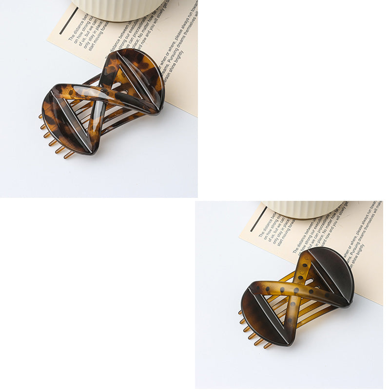 Figure-Eight Hold Hair Jaw Clip for Women