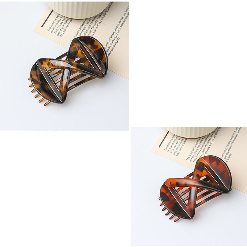 Figure-Eight Hold Hair Jaw Clip for Women