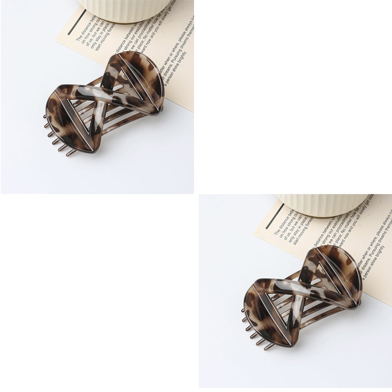 Figure-Eight Hold Hair Jaw Clip for Women