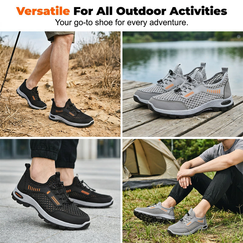 Men's Breathable Mesh Outdoor Sneakers