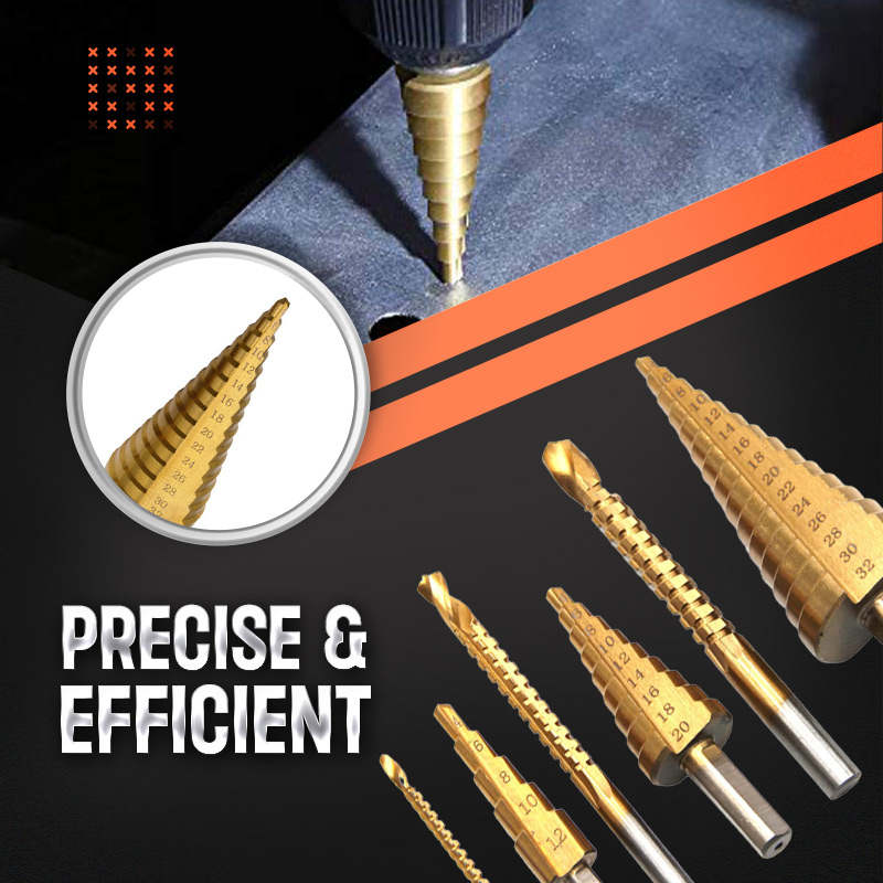 🔥Hot Sale🔥Titanium Plating Drill Bit Set（6pcs）