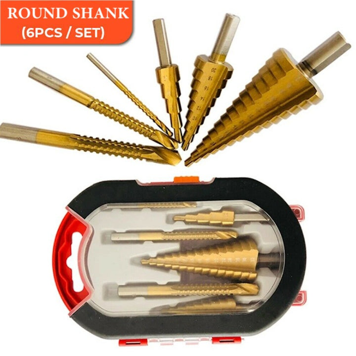 🔥Hot Sale🔥Titanium Plating Drill Bit Set（6pcs）