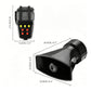 12V Power Car Exterior Sound Speaker Kit with Mic, 7-Tone Horn, Car Alarm, Loud Sound, ABS Plastic Universal Vehicle Horn Accessory, Accessories For Car, Auto Accessories