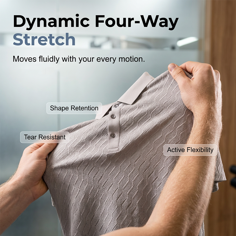 Cooling Textured Men's Shirt