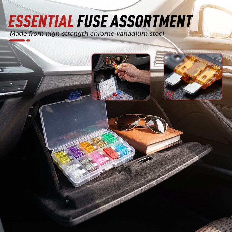 300Pcs Car Fuse Assortment Kit
