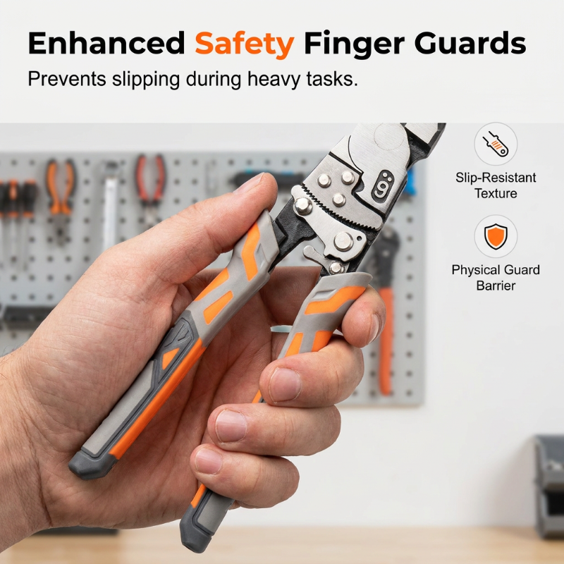 ⏳Time-Limited Special ⏰ Ratchet Lineman's Pliers – Cut, Strip, Grip & Crimp – Self-Locking, Anti-Rust & All-in-One Electrician Essential 🛠️