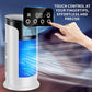 2026 New Evaporative Air Conditioner – Compact USB desk fan, personal cooler with a 300-ml tank, adjustable speed settings, timer, quiet operation, portable design for the nightstand