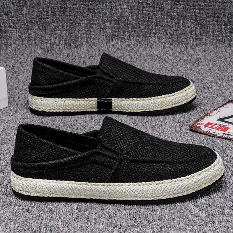 Men's Casual Canvas Slip-On Shoes