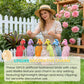 12 PCS Artificial Feathered Birds with Clips