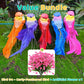 12 PCS Artificial Feathered Birds with Clips