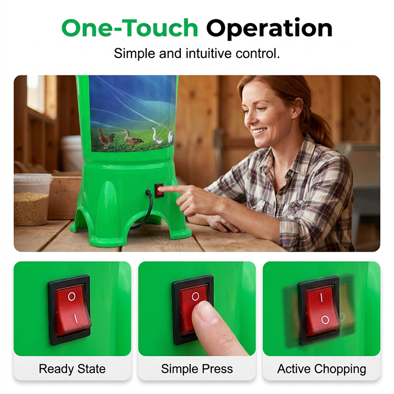 Electric Poultry Feed Processing Chopper