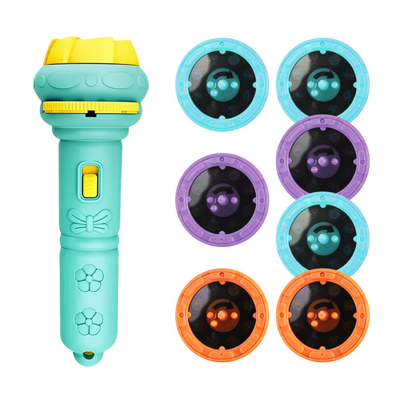 📢 LIMITED TIME 50% OFF! ⏰ Early Education Projector Torch for Kids 🔦 Click, Project & Learn – A Pocket-Sized Nighttime Adventure ✨