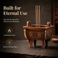 Metal Four Legged Ding Incense Burner