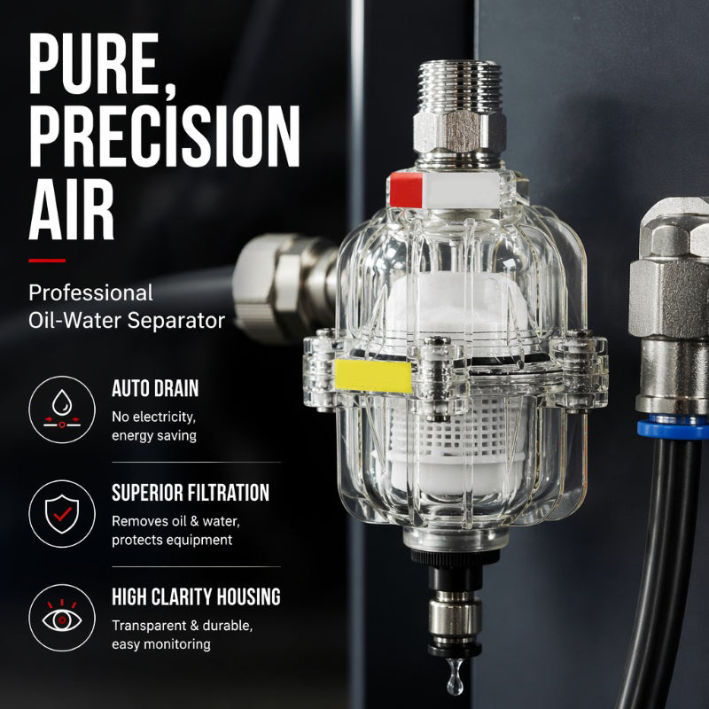 Heavy Duty Pneumatic Air Filter Water Separator