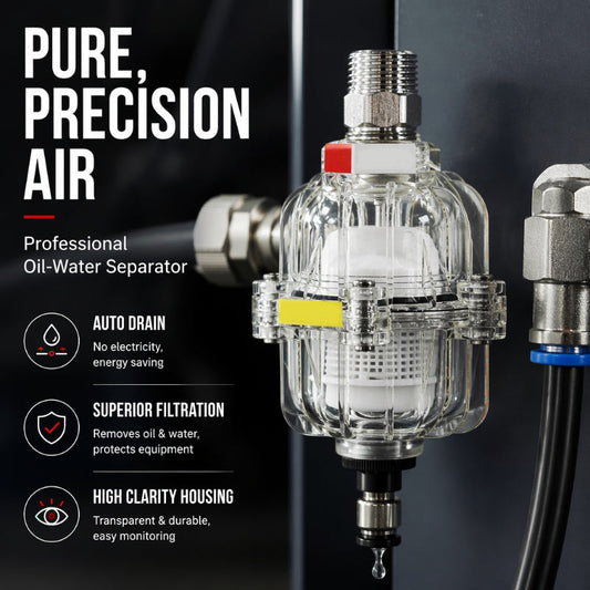 Heavy Duty Pneumatic Air Filter Water Separator