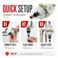 Heavy Duty Pneumatic Air Filter Water Separator