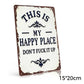 Retro Garden Decorative Metal Tin Sign
