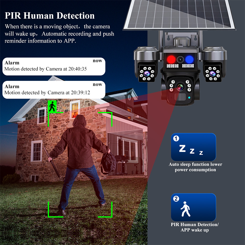 📢📢 50% OFF🏠Solar Powered Wireless Security Camera