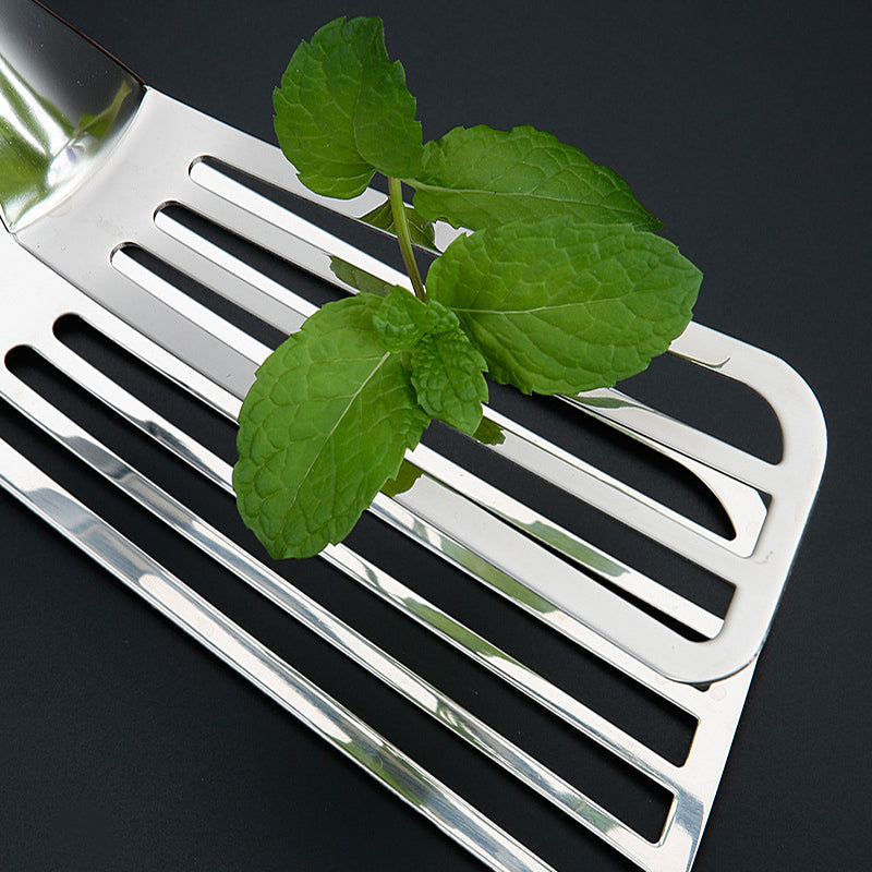 🍳 304 Stainless Steel Spatula Tongs – A Versatile Kitchen Tool! 🍖