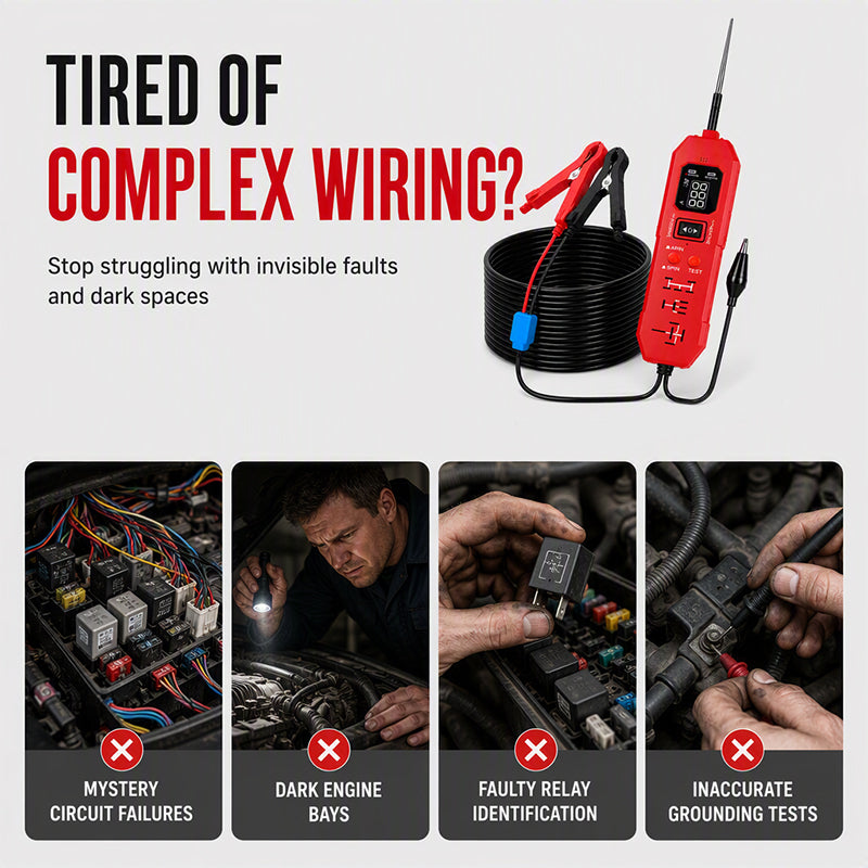 ⏳Time-Limited Special⏰🔧 Automotive Circuit Tester with Digital Display