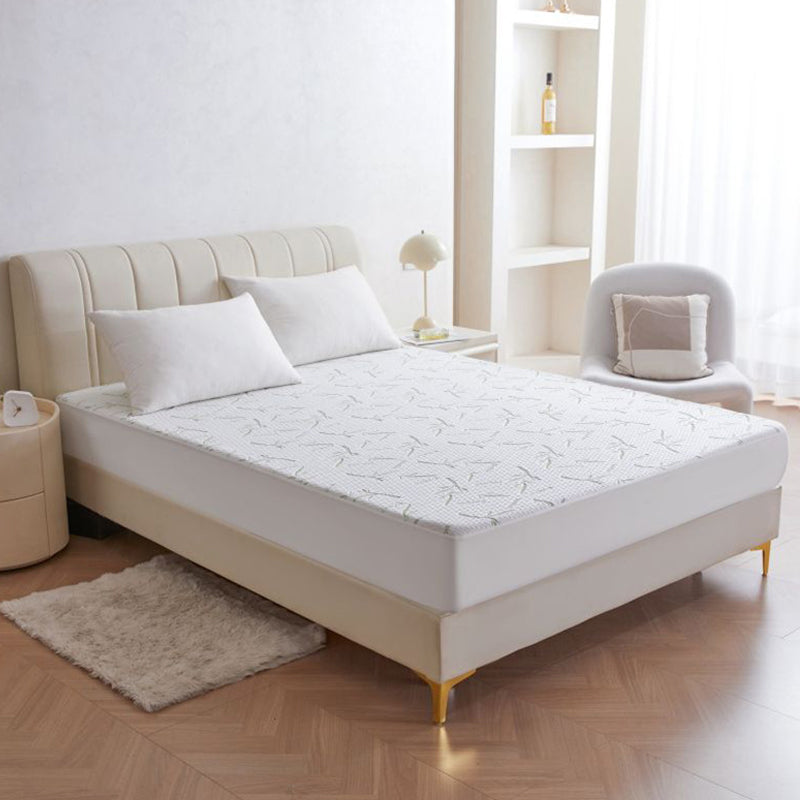 🛏️ LIMITED-TIME 50% OFF ✨ Bamboo Fiber Waterproof Mattress Protector – 100% Noiseless TPU Membrane, Breathable Natural Bamboo Sleep Surface & 360° Deep Pocket Elastic Skirt (Fits 12-18" Mattresses) – Machine Washable Family Bedding Essential 🌱