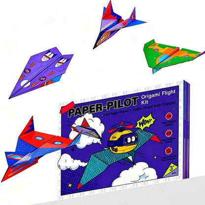 ⏳🔥LIMITED-TIME 50% OFF! ⏰🔥 Creative DIY Paper Airplane Set For Kids
