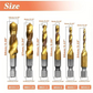 6PCS Multipurpose Compound Spiral Tap Set