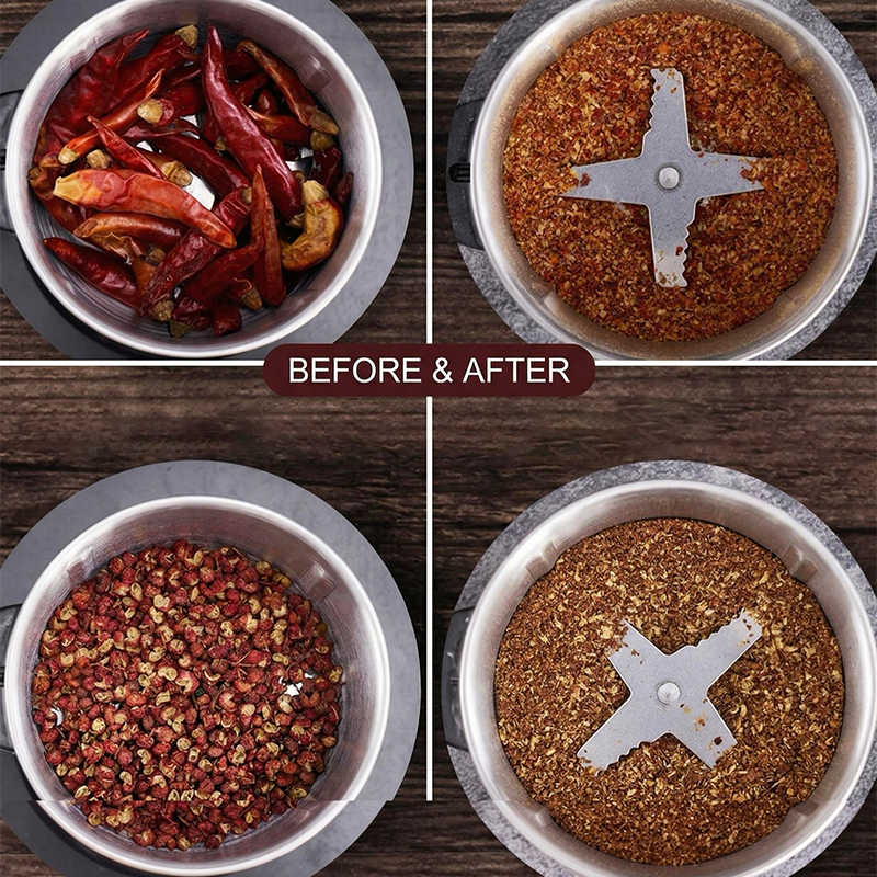 ⏳Time-Limited Special⏰Electric Grinder — Stainless Steel, Coffee Beans, Spices, Nuts & Herbs