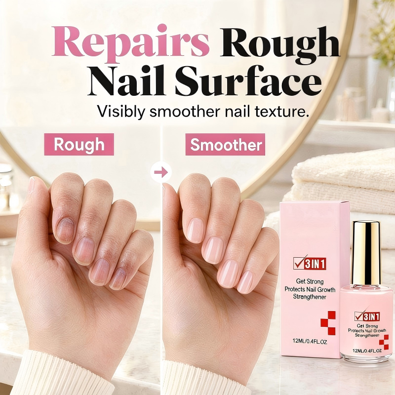 💞50K+ SOLD!⏳✨Nail Strengthener for Soft Nails & Imperfections 