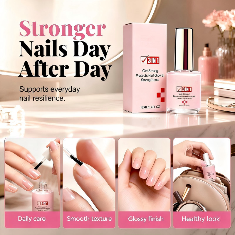 💞50K+ SOLD!⏳✨Nail Strengthener for Soft Nails & Imperfections 