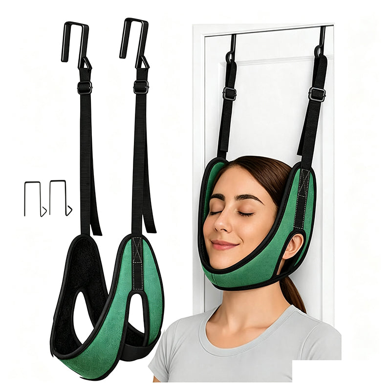 Over Door Cervical Traction Device for Neck Pain Relief