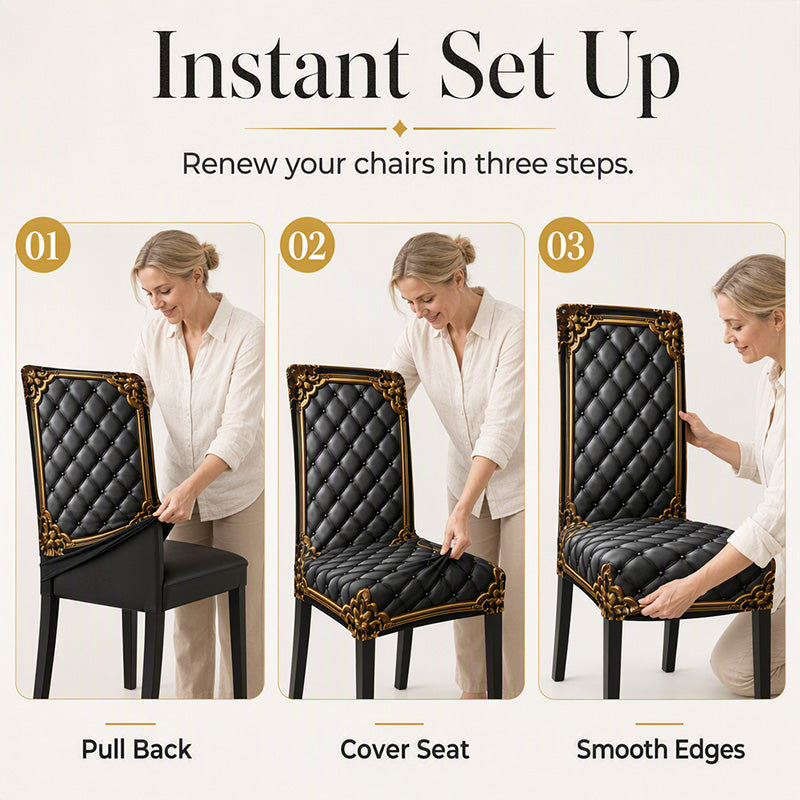 🪑 Save 50%! 🧺 Washable Stretch Chair Cover – Snug fit, durable & easy‑clean ✨