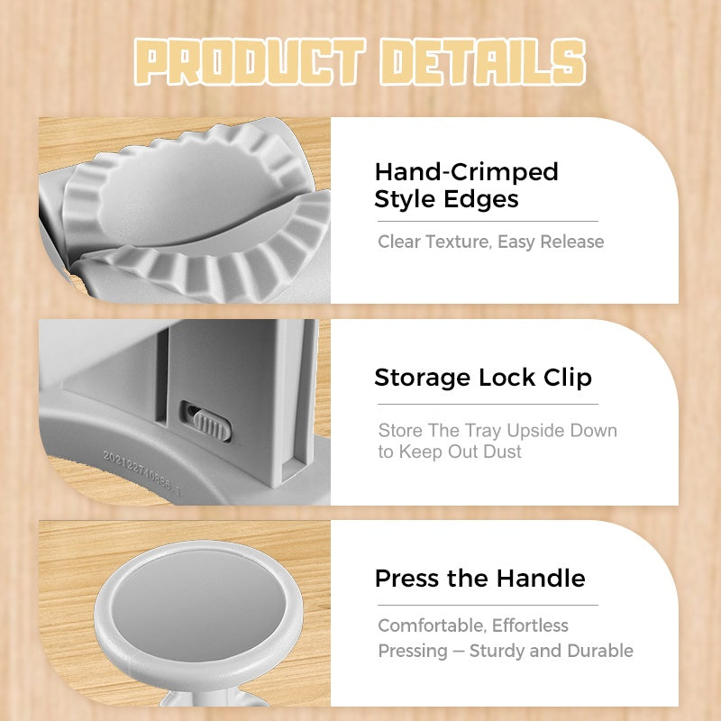 🥟🧑‍🍳Manual Dumpling Press Mold | Make Sealed Dumplings Quickly for Home Cooking