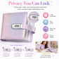 Lockable Glitter Budget Binder for Cash Savings